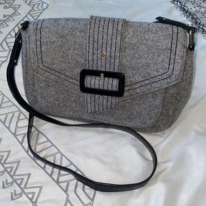 Kate Spade Grey & Black Shoulder Bag
